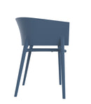 Africa armchair navy blue