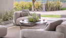 Atollo metal coffee table