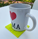 Coaster Fluo Yellow