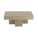 Gear coffee table square