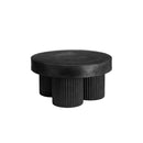 Gear coffee table round