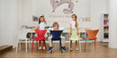 Love chair almond for kids, set of 2