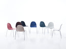 Impossible Wood chair stainless AISI 304 base