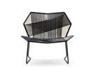 Tropicalia armchair varnished base