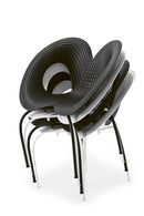 Ripple Chair varnished base