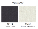 Los Muebles Amorosos Alessandra sofa black & white