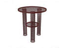 Net small low table Ø 40 H.46
