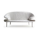 Doodle sofa embroidered leather