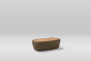 Heritage rectangular woven coffee table