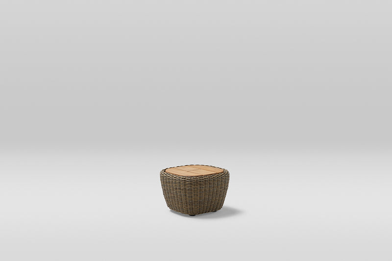 Heritage woven side table