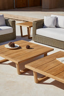 Heritage square coffee table