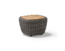 Heritage woven side table