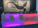 Faz Double Bar Counter with RGBW LED