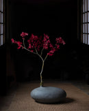 Submarine Vase, Fat Dark Grey - 60x40x22h cm