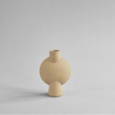Sphere Vase Bubl, Mini 14x6x19 cm - Sand