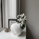Sumo Vase, Bone White Mini - 26.5x26x26h cm