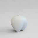 Sumo Vase, Bone White Mini - 26.5x26x26h cm