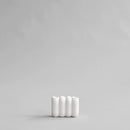 Tube Candle Holder Mini White Bone