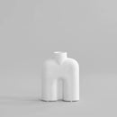 COBRA Vase, Mini Bone White - 18x6.5x23h cm