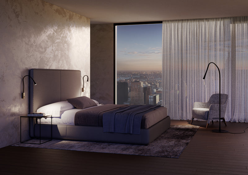 Flexiled wall L.60 cm leather