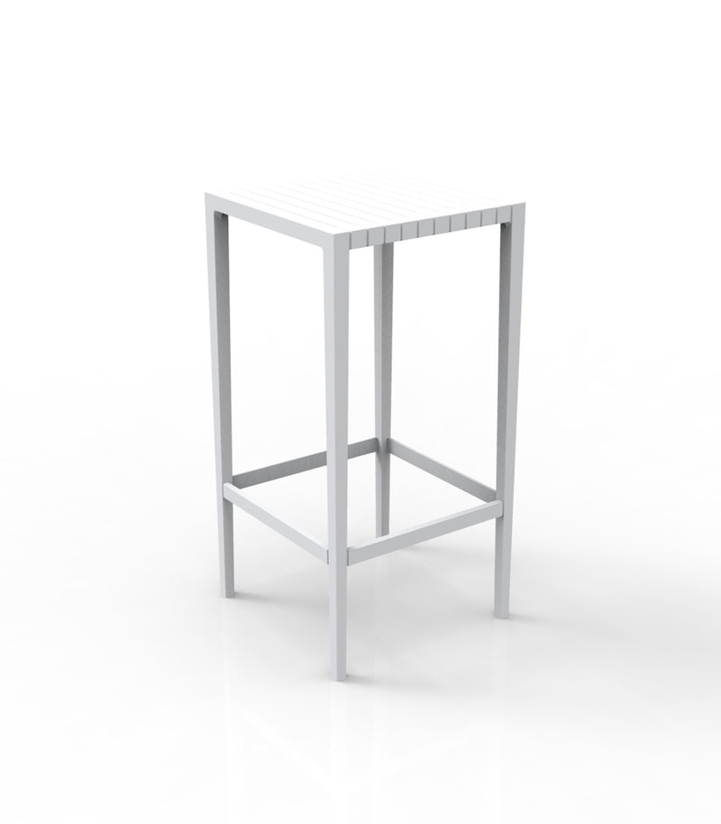 Spritz set of 2 counter stool+1 bar table H:87cm White