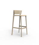 Africa counter stool Ecru 48x47x85 cm - set of 2