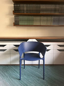 Africa armchair navy blue