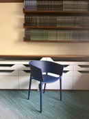 Africa armchair navy blue