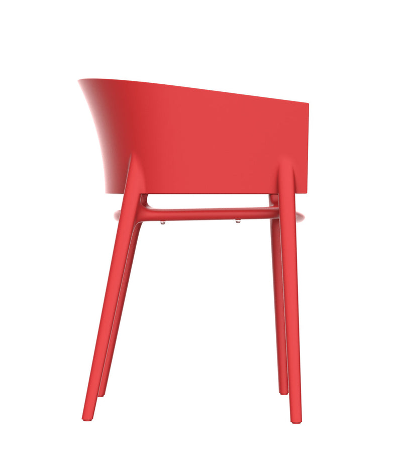 Africa armchair red