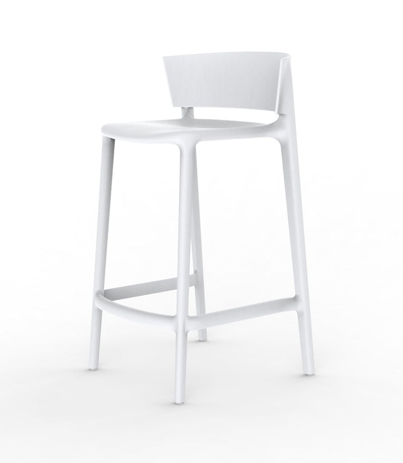 Africa counter stool 48x47x85 cm White