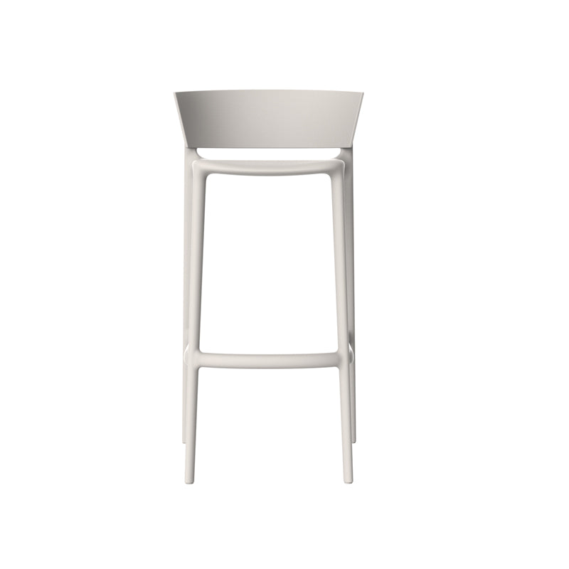 Africa bar stool white 94.5(H) cm, set of 2