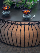 Atollo metal coffee table