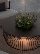 Atollo metal coffee table