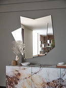 Risiko mirror with LED light