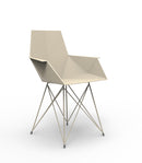 Vondom Faz armchair steel base ecru - Details Online Shop