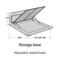 Elia bed with storage