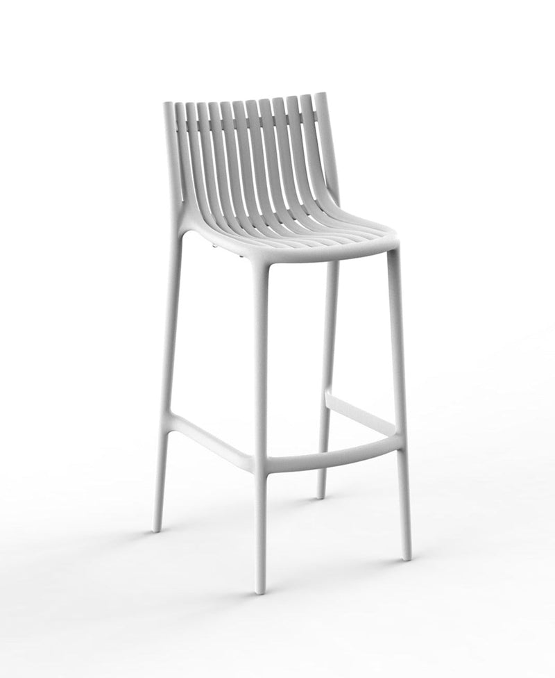 Ibiza bar stool 49x47x103h cm White
