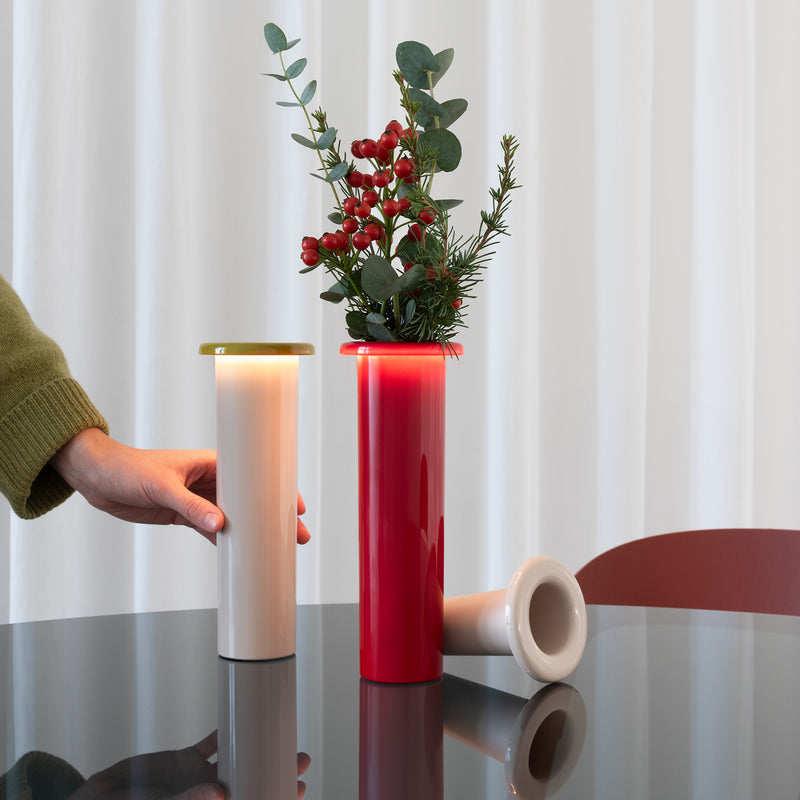 Bouquet flower vase/table lamp