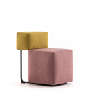 Square armchair