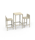 Spritz set of 2 bar stool+1 bar table h:87cm