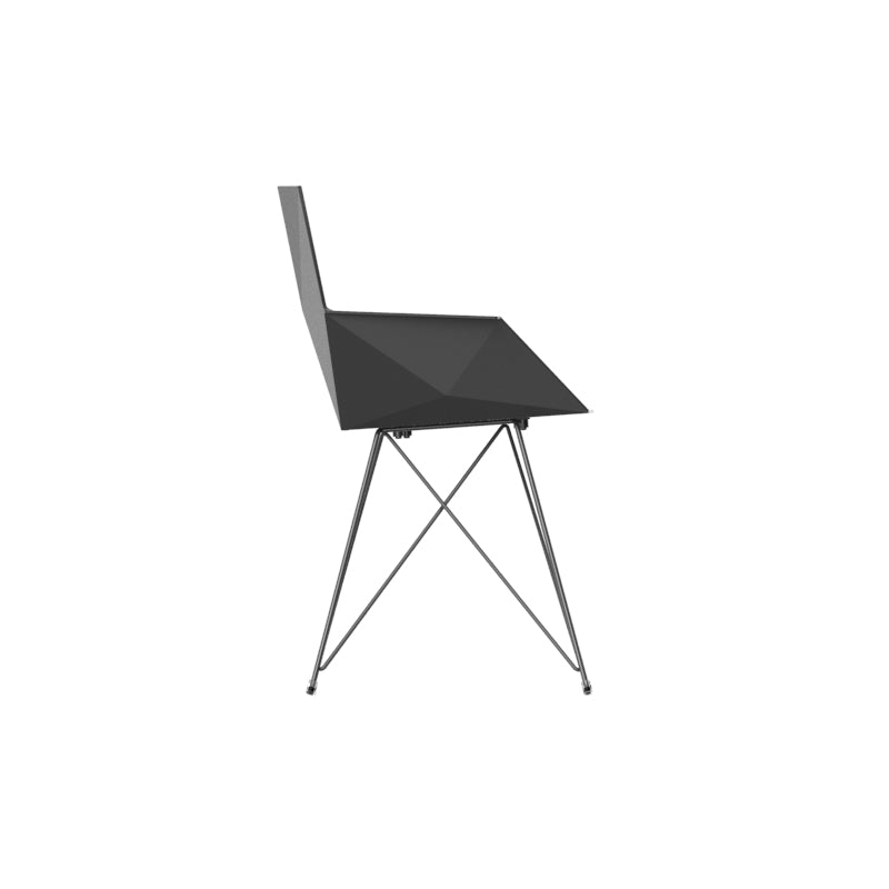 Faz Steel Base Armchair