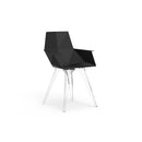 Faz armchair clear legs 57x52x81 cm