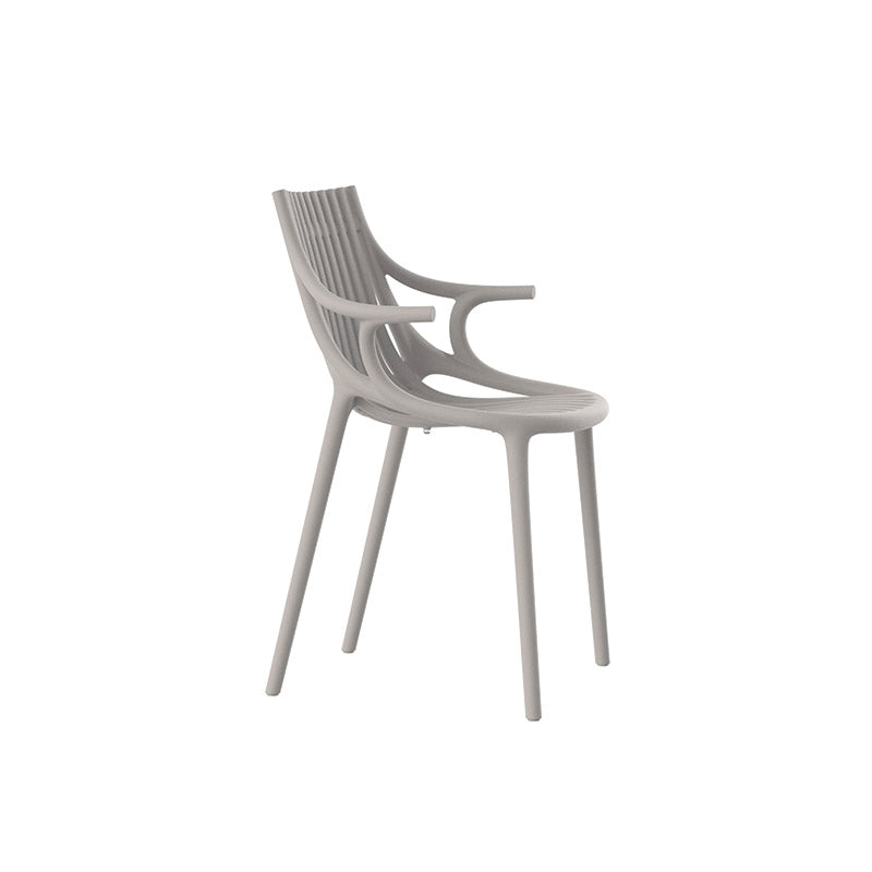 Ibiza chair with arms ecru