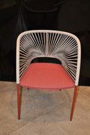 Yumi Chair with woven back