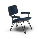 Overdyed lounge chair