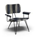 Overdyed lounge chair