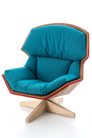 Clarissa Armchair Relax with wooden base covering