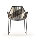 Tropicalia chair varnished base with arms