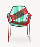 Tropicalia chair varnished base with arms