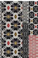 Sardinian rugs flowers dark colors 200x300